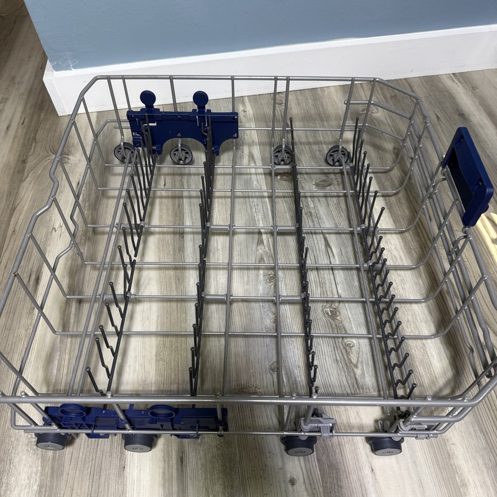 OEM Viking Dishwasher Lower Rack Basket Assembly VDW302 FDW302 Gray Complete - Picture 4 of 11